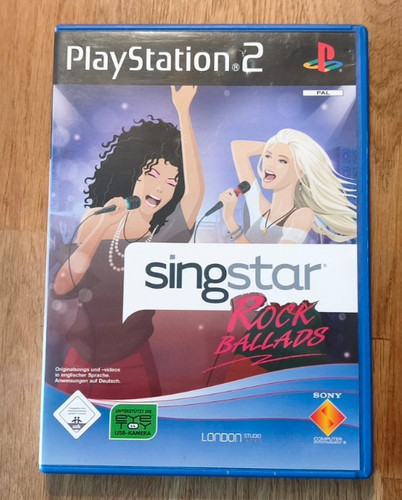 Singstar rock ballads sony - rock, (sony