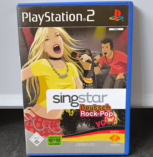 Sony singstar deutsch - deutsch, rock-pop