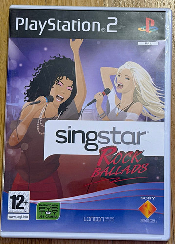 Singstar rock ballads ps2 pal - ballads,