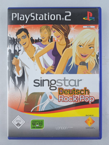 Ps2 singstar deutsch rock pop - singstar,