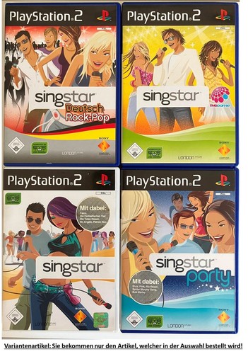 Sony singstar deutsch rock pop - deutsch,