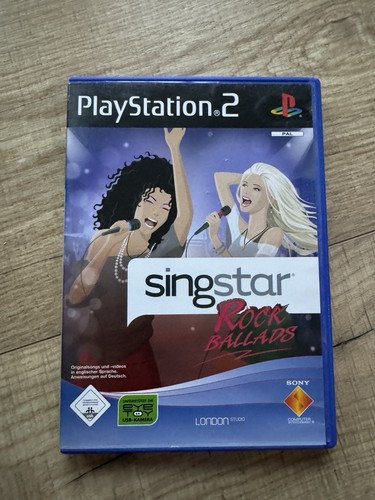 Singstar rock ballads sony - ballads, (sony