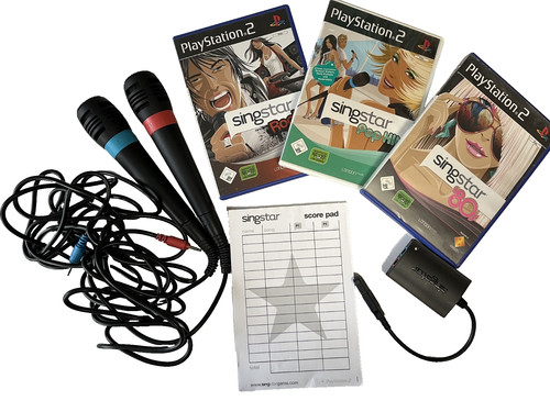 Singstar bundle ps2 - singstar,