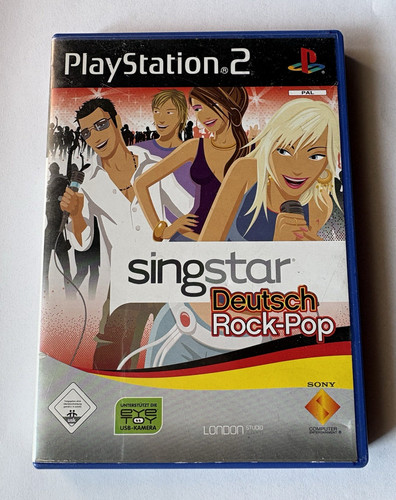 Singstar deutsch rock - rock-pop, ps2
