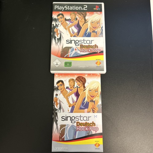 Singstar deutsch rock - rock-pop, ps2